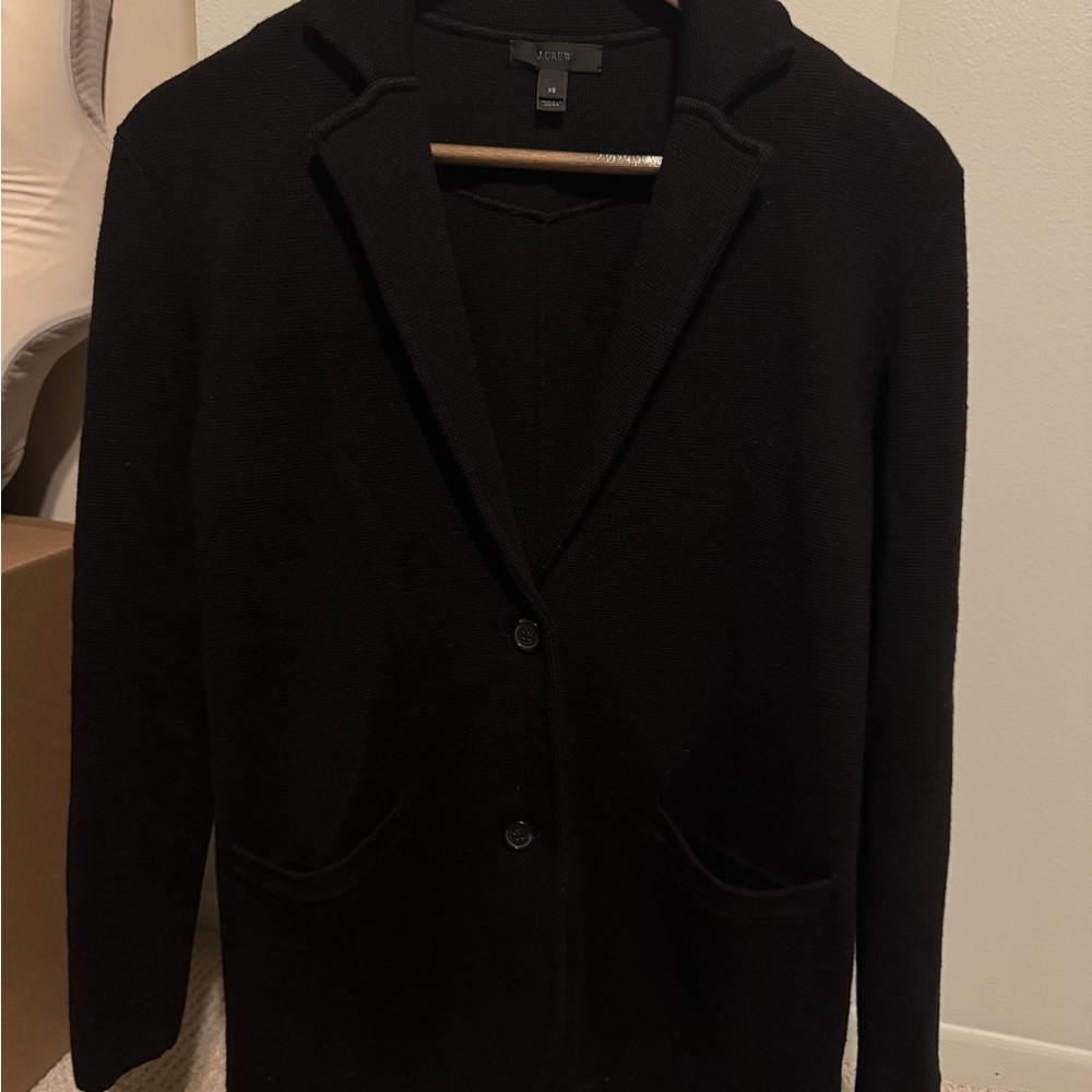 J. Crew Women's Black Cardigan Sweater